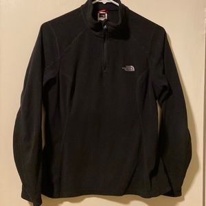 North face 1/4 zip fleece